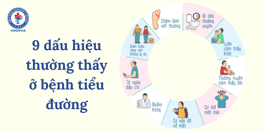 9 dấu hiệu bệnh tiểu đường