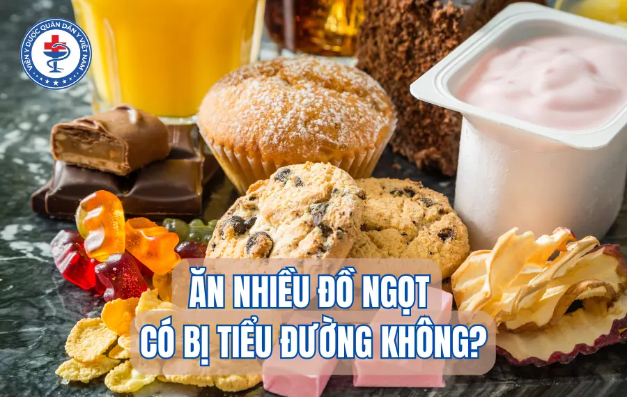 Ăn nhiều đồ ngọt có bị tiểu đường không