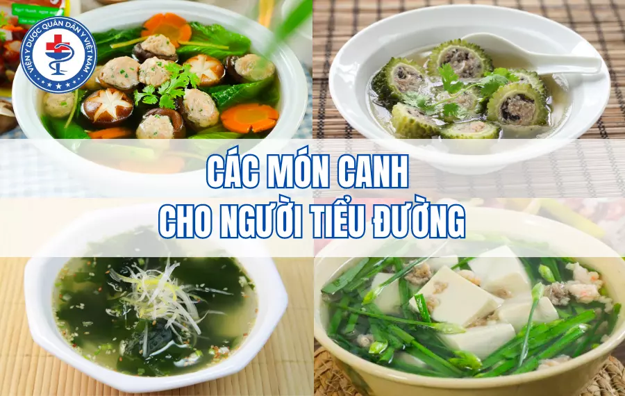 Các món canh cho người tiểu đường