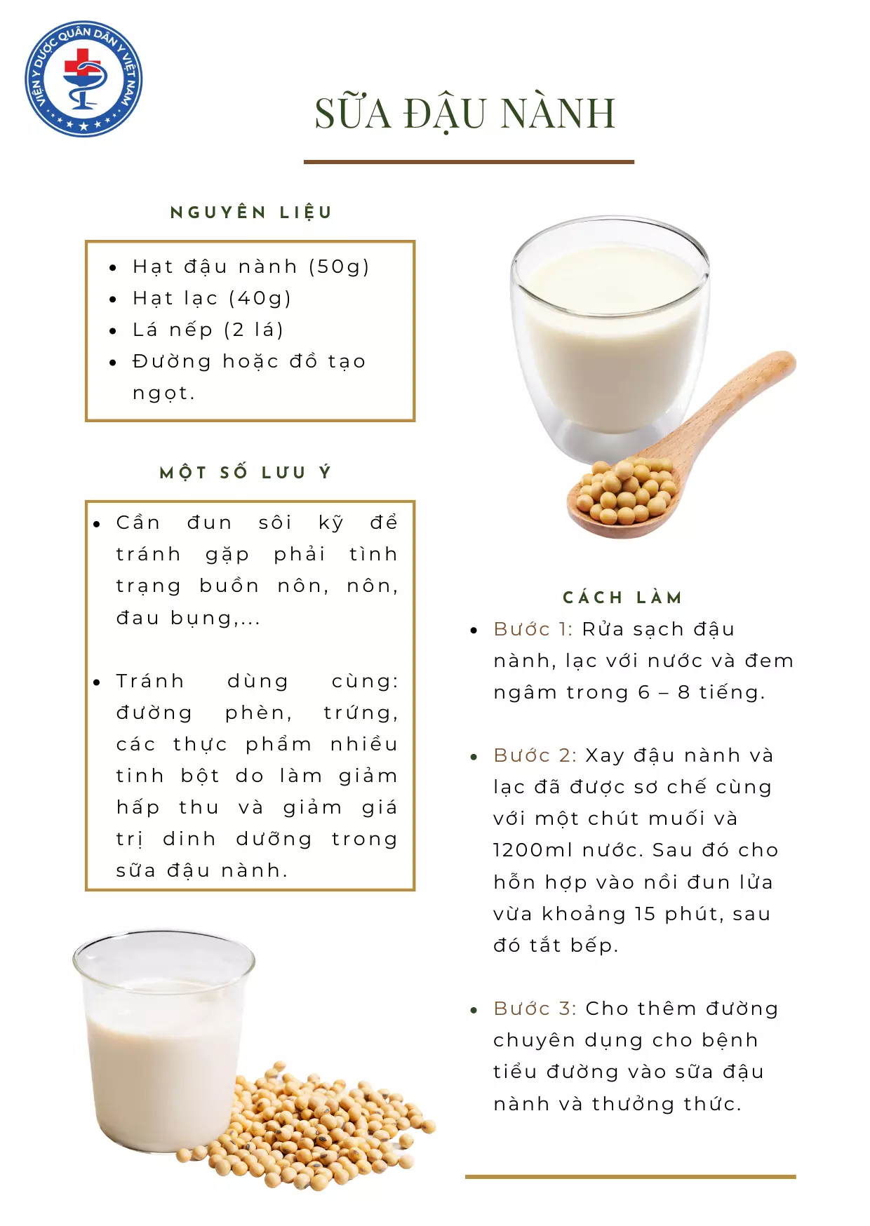 Cách nấu sữa đậu nành