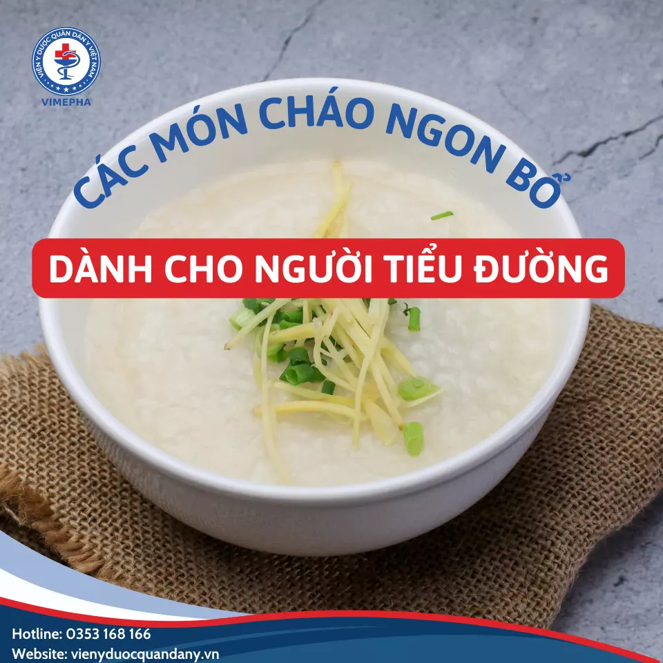 Cháo cho người tiểu đường