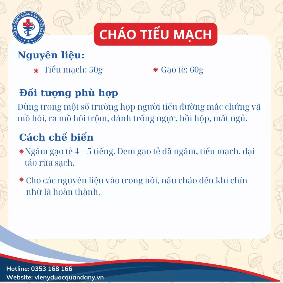 cháo tiểu mạch