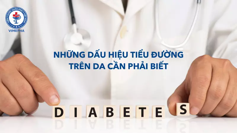dấu hiệu tiểu đường trên da
