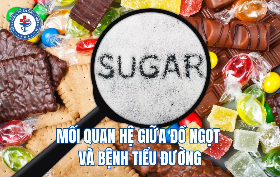 Mối quan hệ giữa đồ ngọt và tiểu đường
