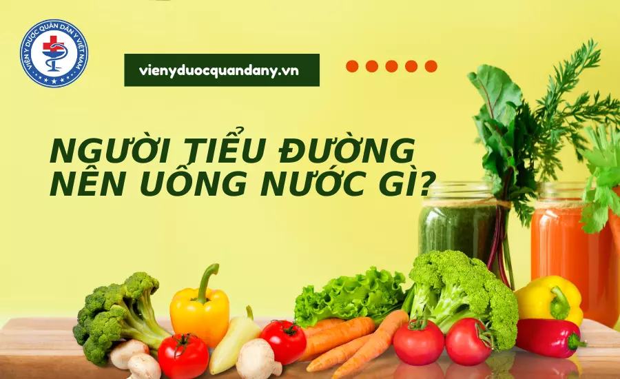 Người tiểu đường nên uống nước gì