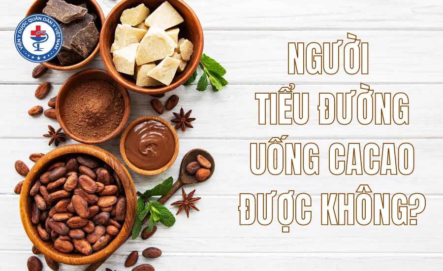 người tiểu đường uống cacao được không