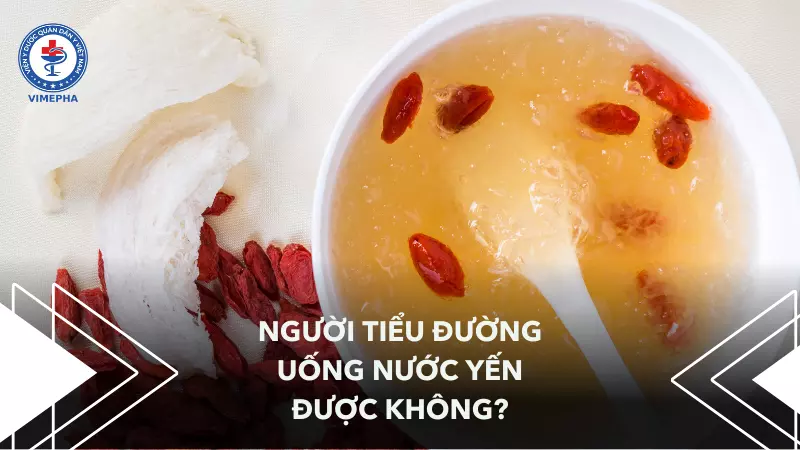 người tiểu đường uống nước yến được không