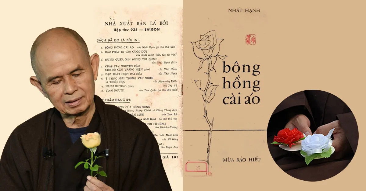 Nguồn gốc hoa hồng cài áo lễ Vu Lan