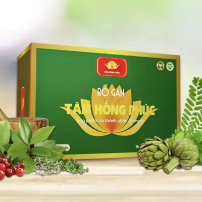 Sản phẩm hỗ trợ Bổ Gan Tâm Hồng Phúc