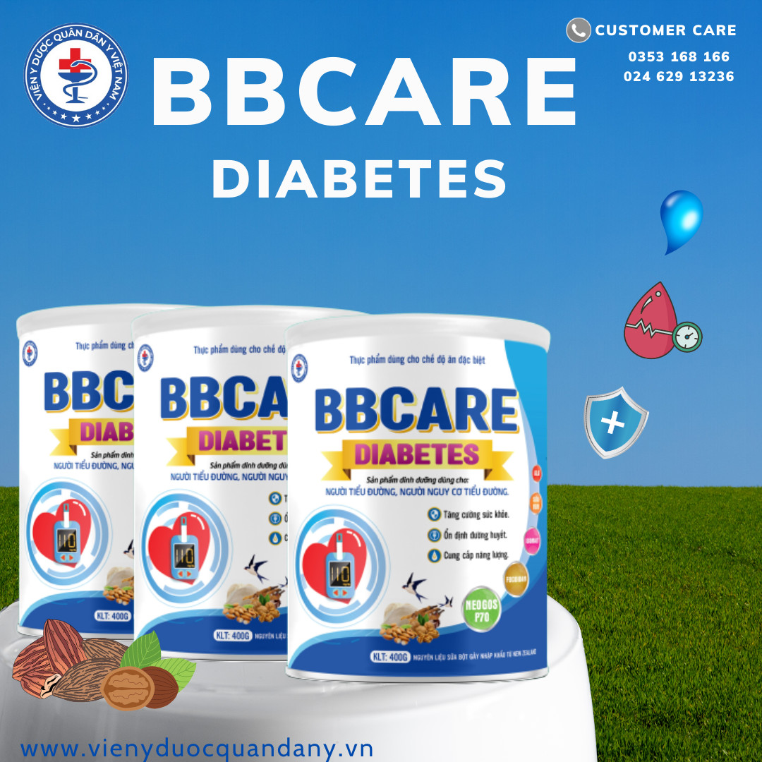 Sữa cho người tiểu đường BBCare Diabetes