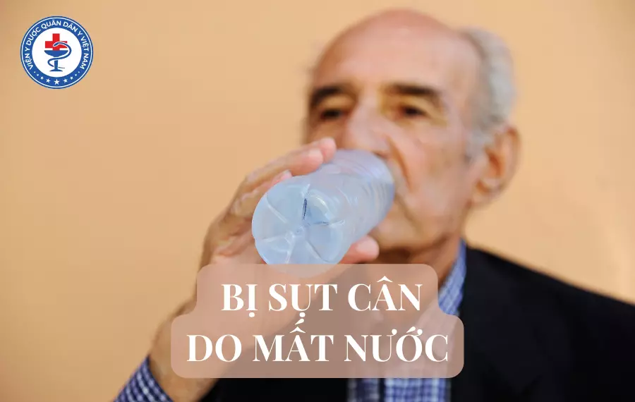 Sụt cân do mất nước