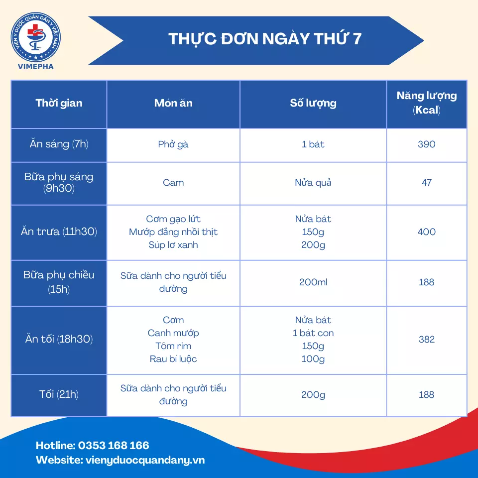 Thực đơn thứ 7