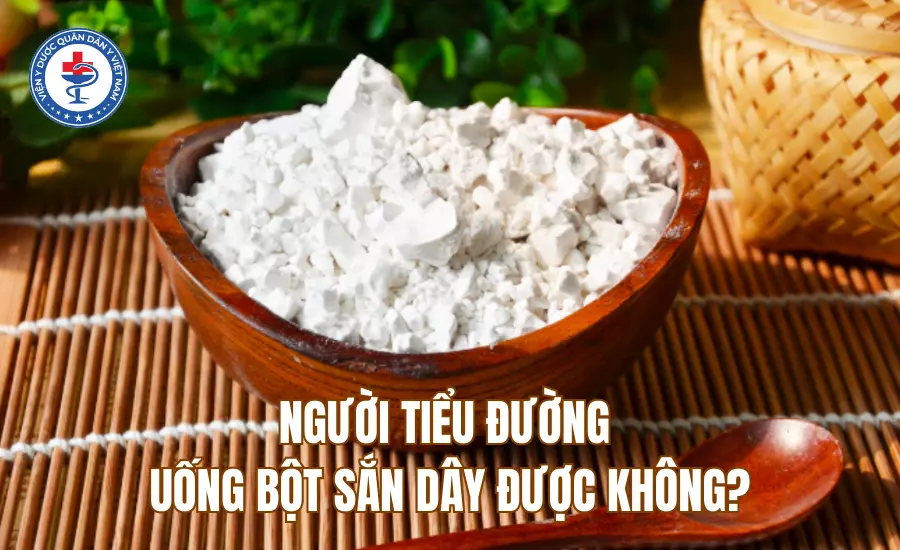 Tiểu đường uống bột sắn dây được không
