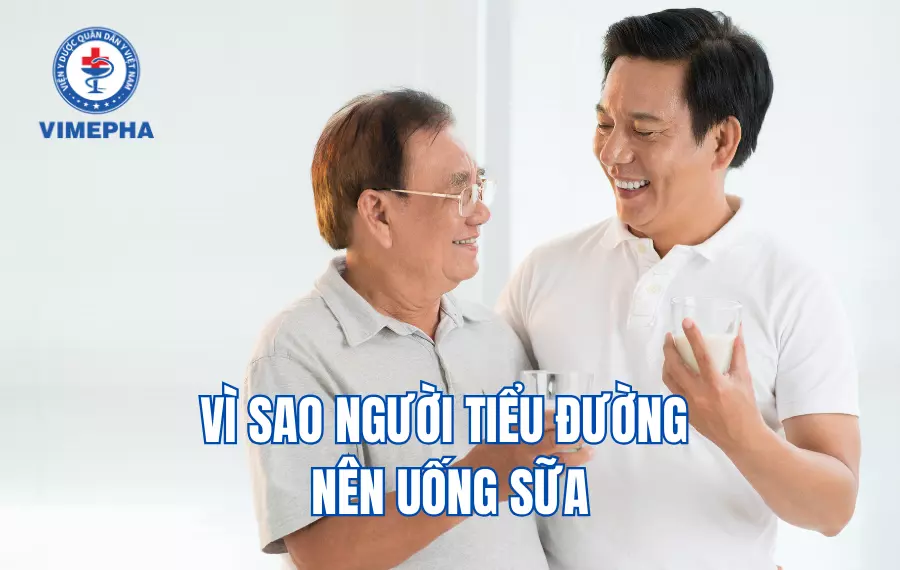 Vì sao người tiểu đường nên uống sữa