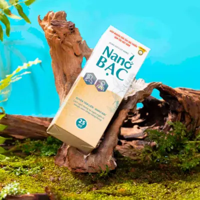 Xịt họng NANO Bạc